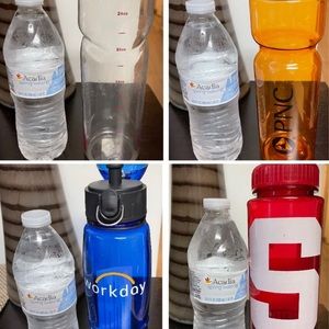 4 Reusable Water Bottles New/Used